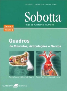 Sobotta : atlas de anatomia humana: quadros de músculos, articulações e nervos
